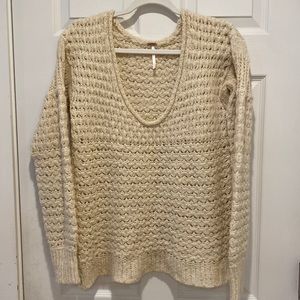FREE PEOPLE Open Knit Sweater